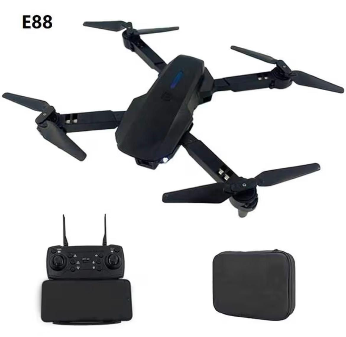 Foldable RC Drone with Remote Controller & Carry Case