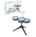 Jazz Drum Toy Set for Kids with Cymbal & Tripod Stand  Toys & Musical Instruments